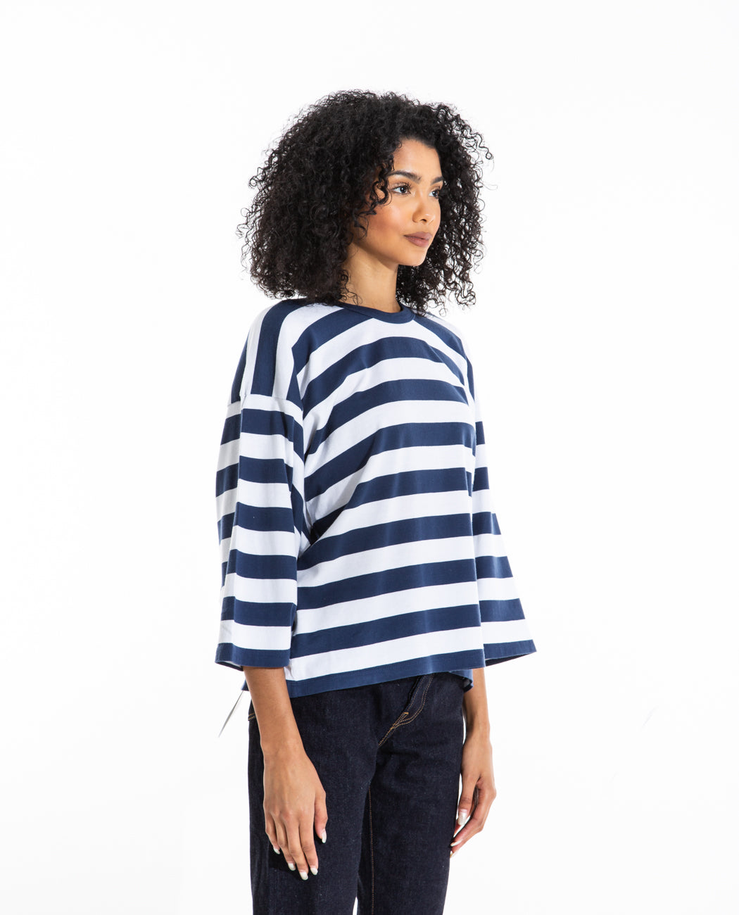 Kimono Border Tee Women Tees + Tanks WMV VISVIM