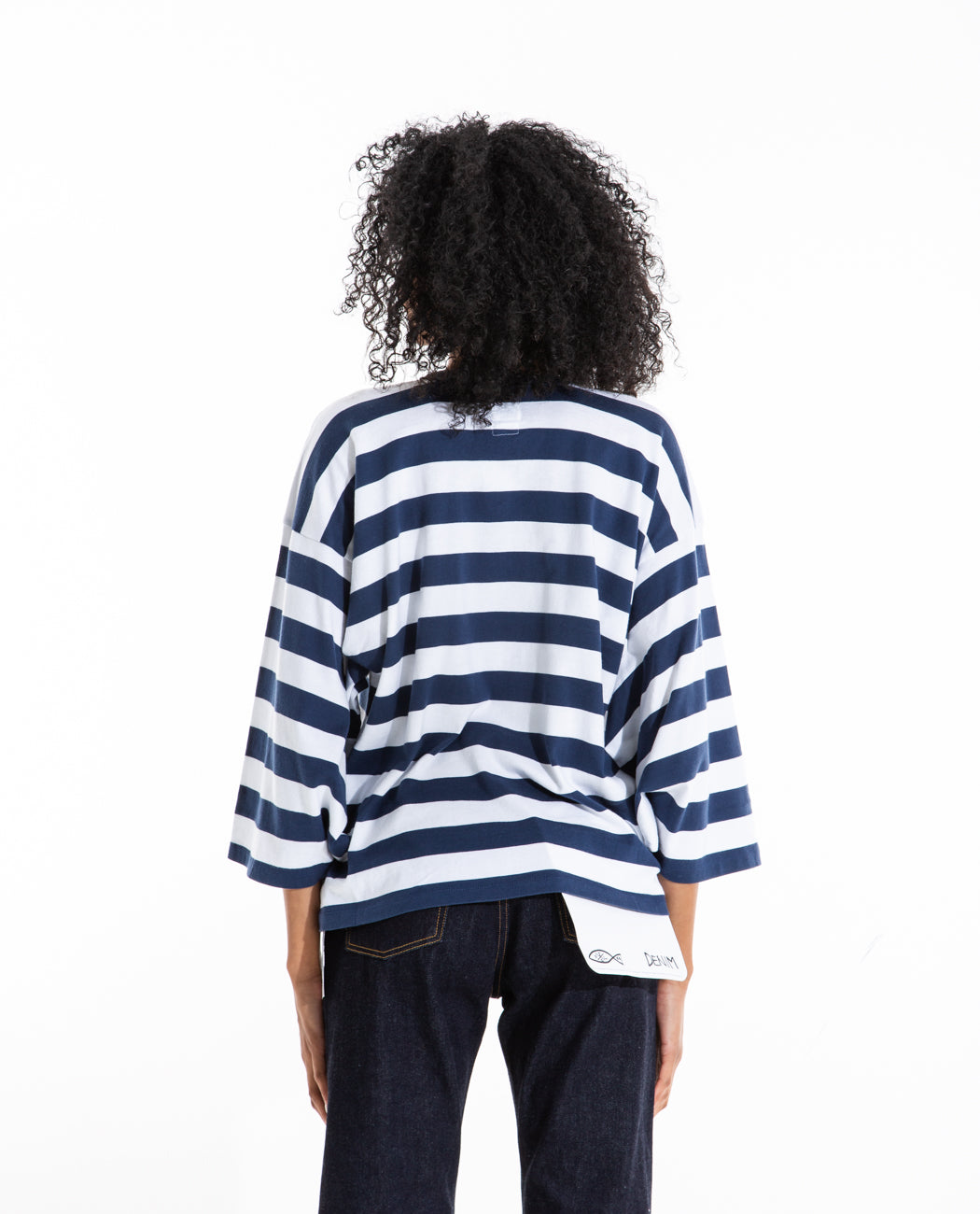 Kimono Border Tee Women Tees + Tanks WMV VISVIM
