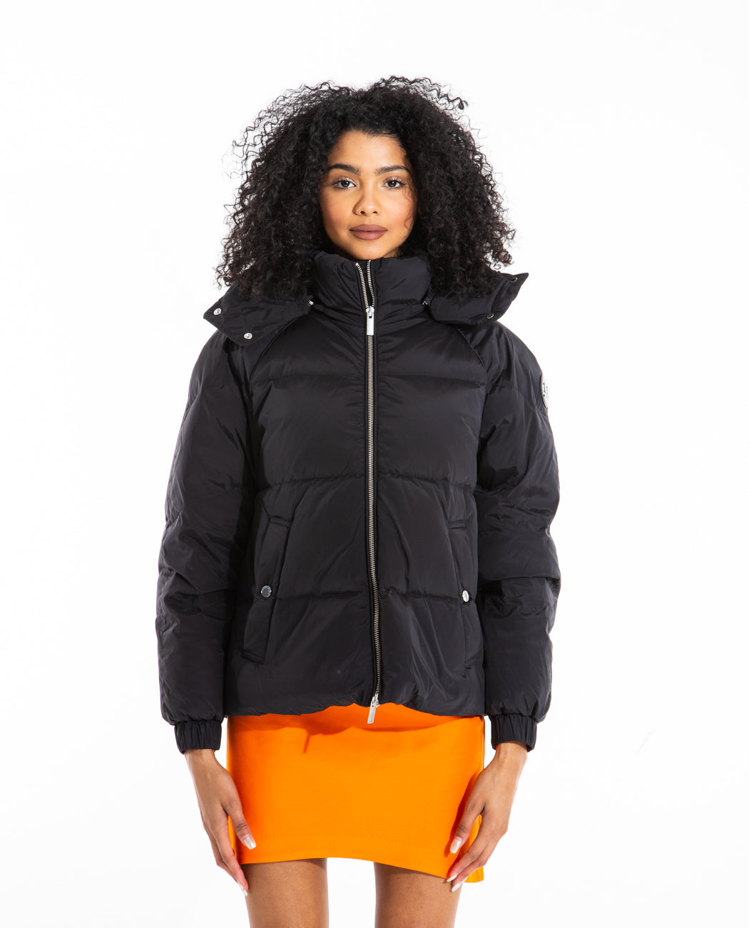 Alsea Short Jacket Black Women Coats + Jackets WOOLRICH