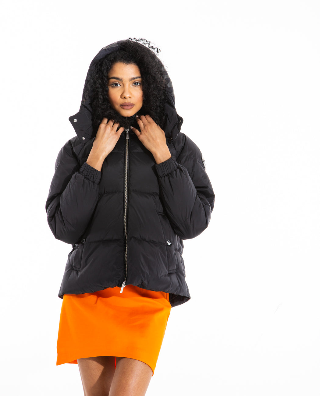 Alsea Short Jacket Black Women Coats + Jackets WOOLRICH
