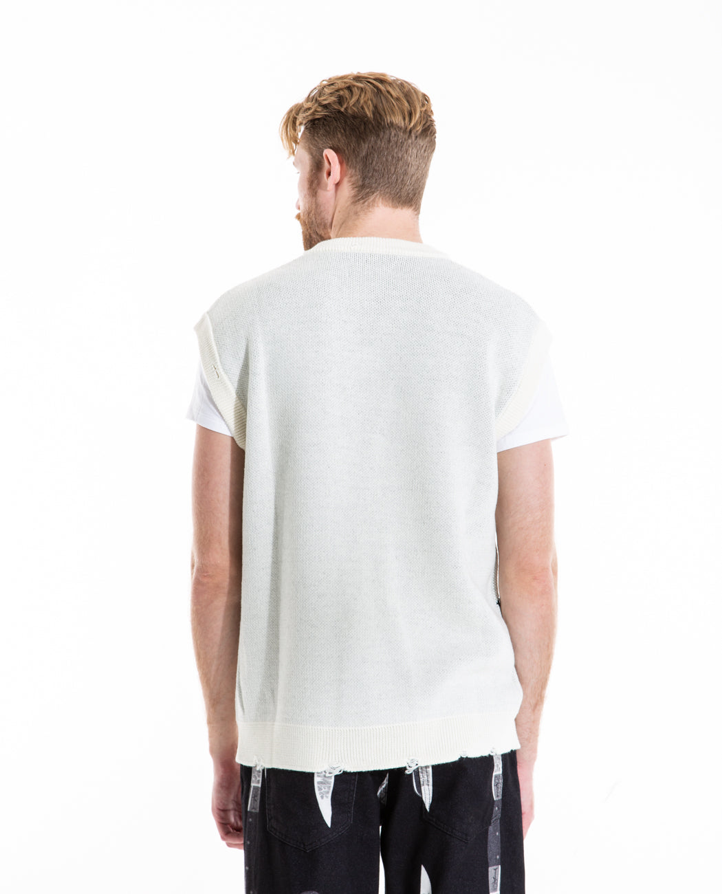 Crystal Vest Men Sweaters + Sweatshirts PAS DE MER