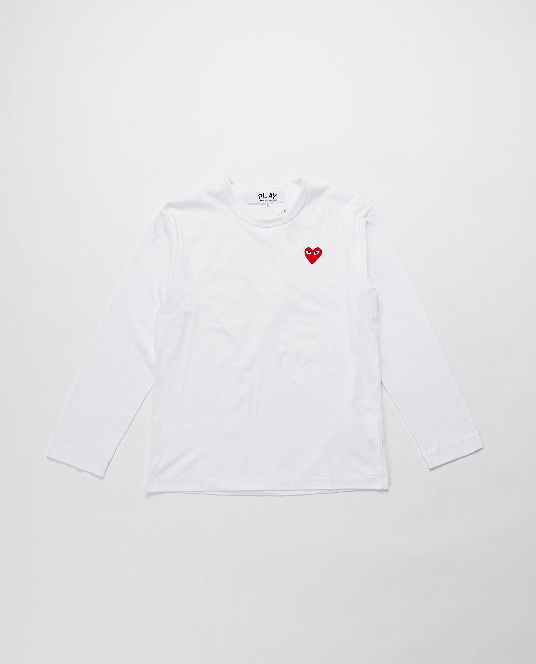 Red Heart Long Sleeve Tee-COMME DES GARÇONS PLAY-American Rag Cie