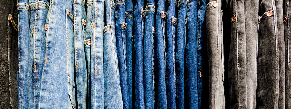 What are the different types of denim washes? Learn about everything from stone washed to acid washed in our denim wash guide!