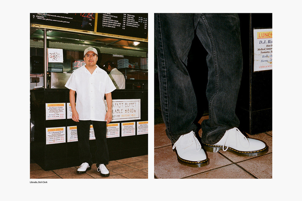 Preview | A Workwear-Inspired Collaboration from Dr. Martens X Engineered Garments