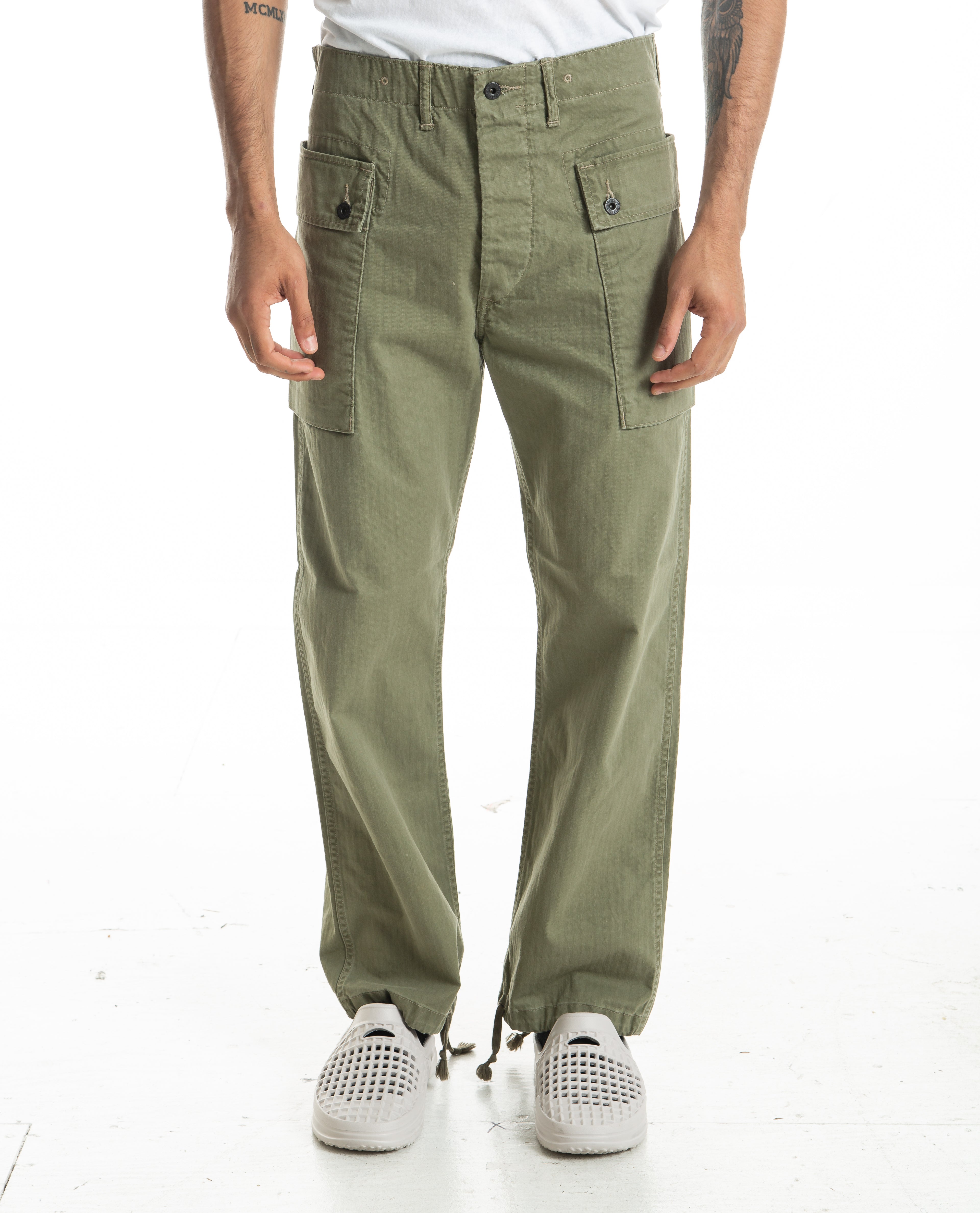 P44 Cotton Herringbone Pant – American Rag Cie