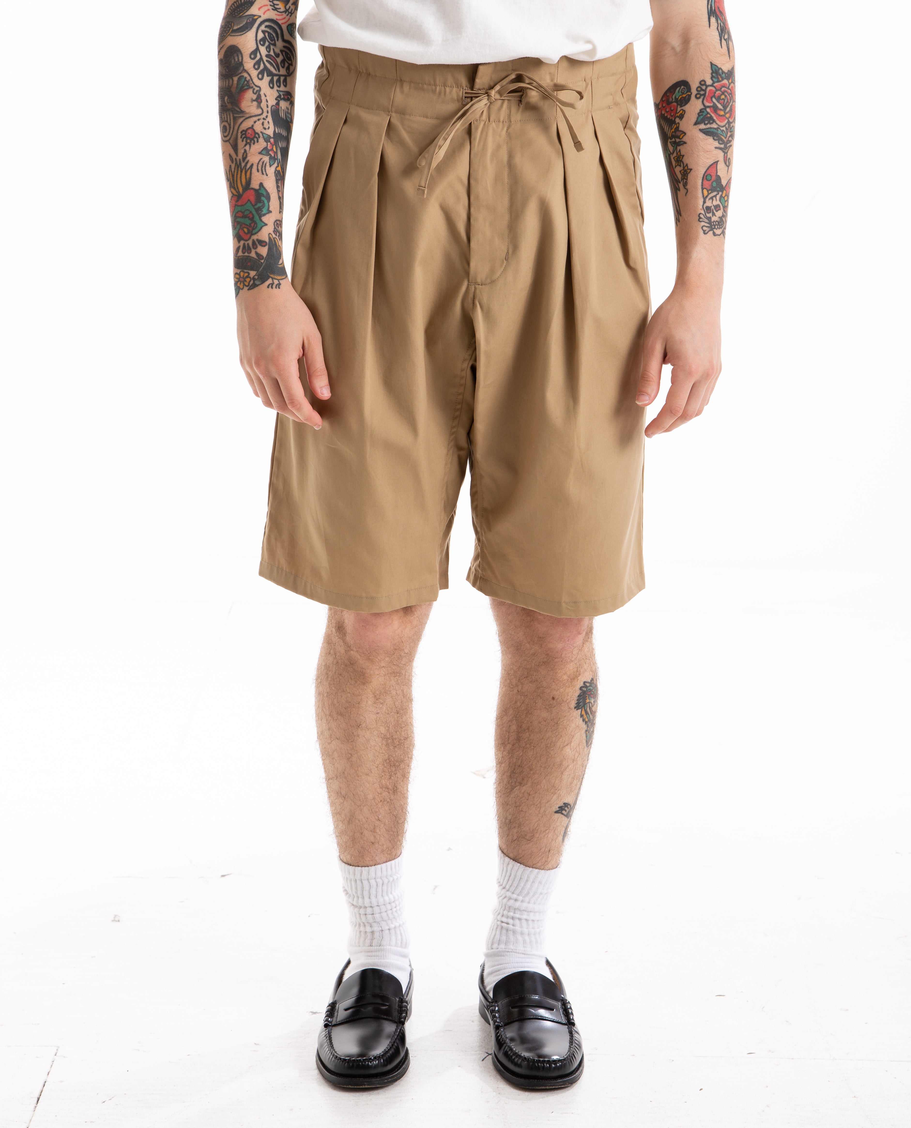 Drop Crotch Shorts Khaki American Rag Cie