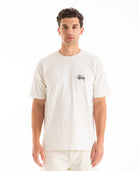 Basic Pigment Dyed Tee Natural Men Tees + Tanks STUSSY