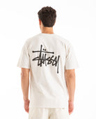 Basic Pigment Dyed Tee Natural Men Tees + Tanks STUSSY