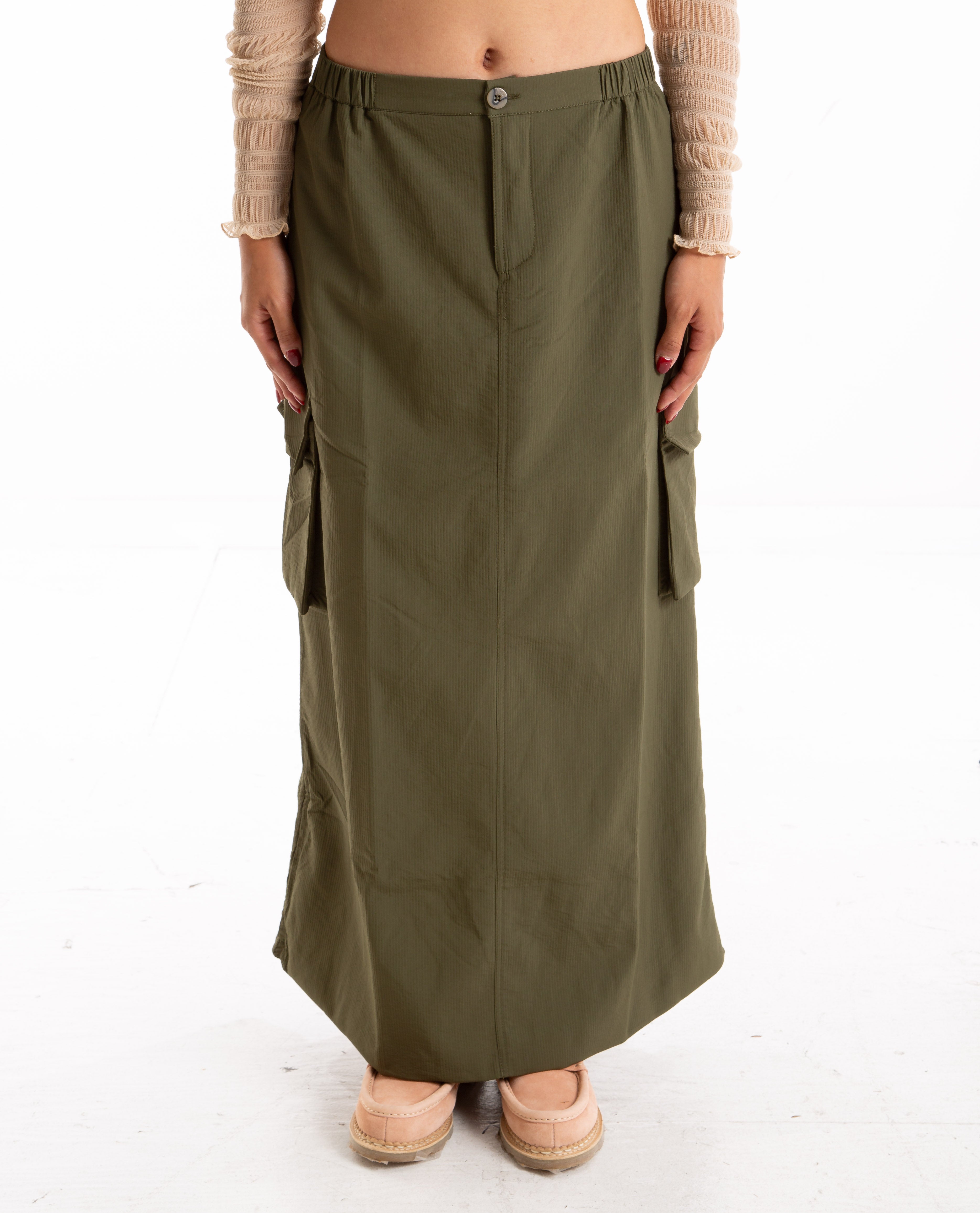 Orion Cargo Midi Skirt – American Rag Cie