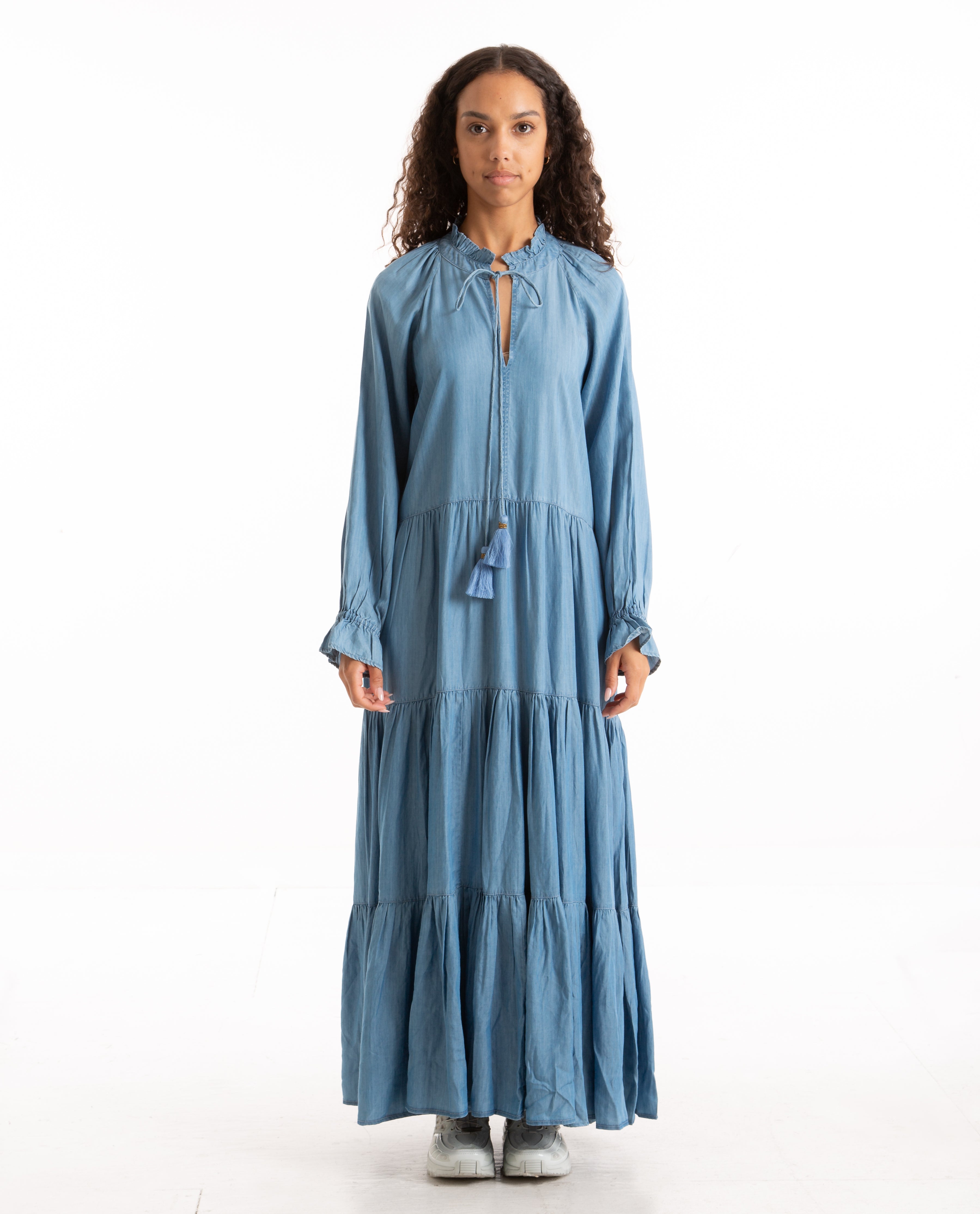 Sienna Maxi faux denim – roma