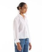 Ruth Crop Shirt Blouses AMO