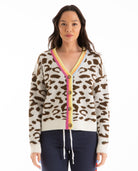 Leopard Boxy Cardigan Women Sweaters + Sweatshirts SUNDRY