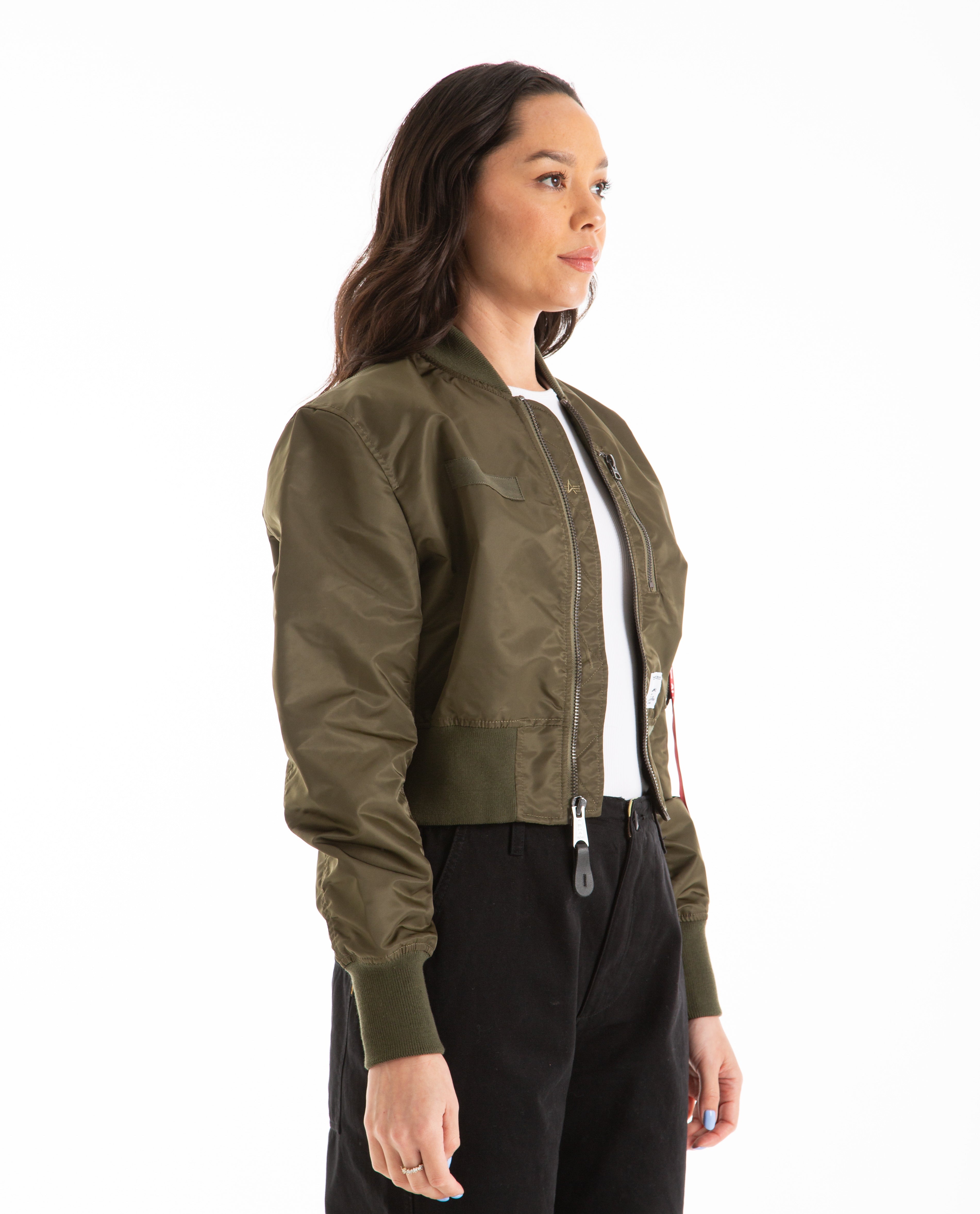 Cropped Gen II Bomber Jacket