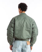 Built Reversible Bomber Jacket Green Men Coats + Jackets STUSSY