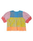 Javier Top - Patchwork Blouses RHODE