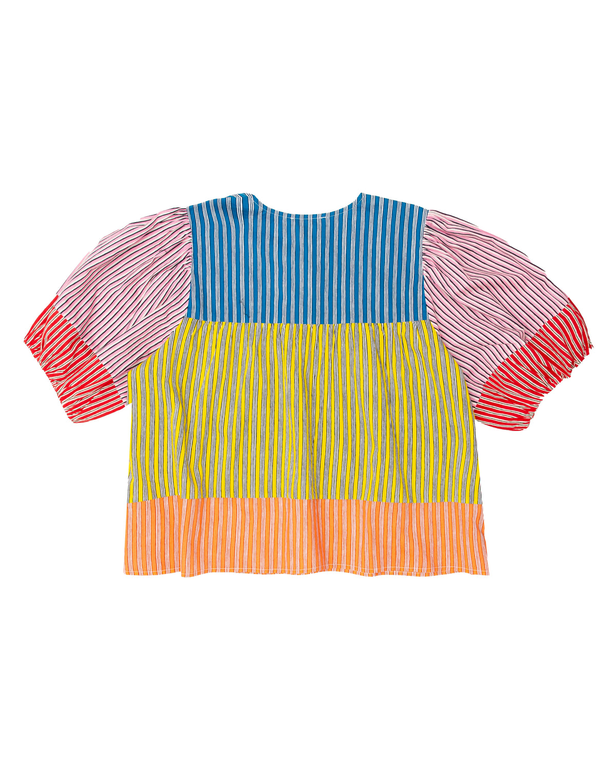 Javier Top - Patchwork Blouses RHODE