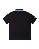Golf & Cycle Tour de Buckets Performance Polo Black Men Shirts MALBON GOLF