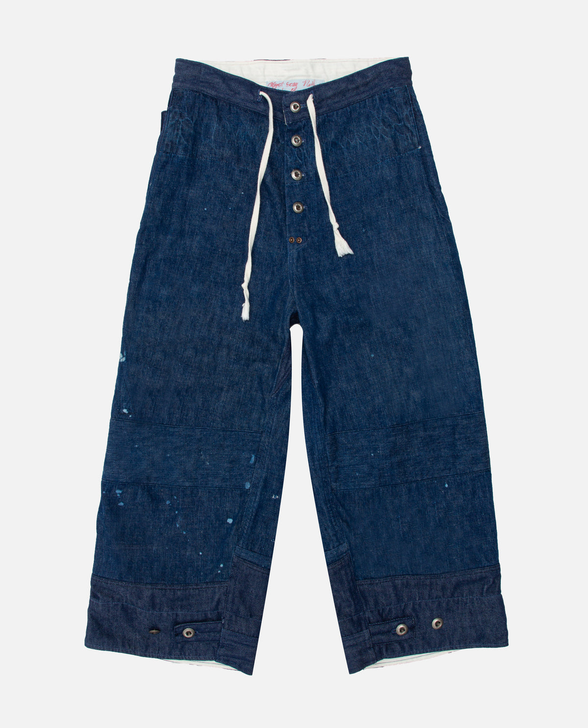Draw String Jeans Men Relaxed OBJECT FROM NOTHING