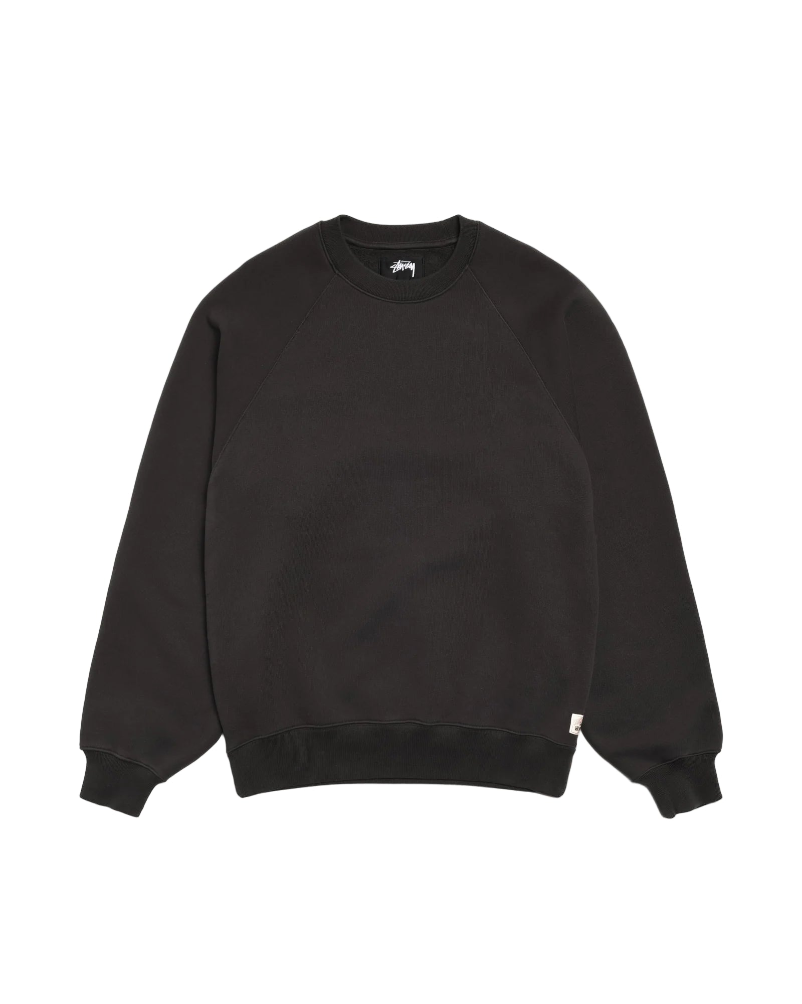 Black sweatshirt on a white background
