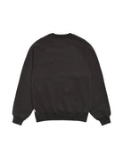 Black sweatshirt on a white background