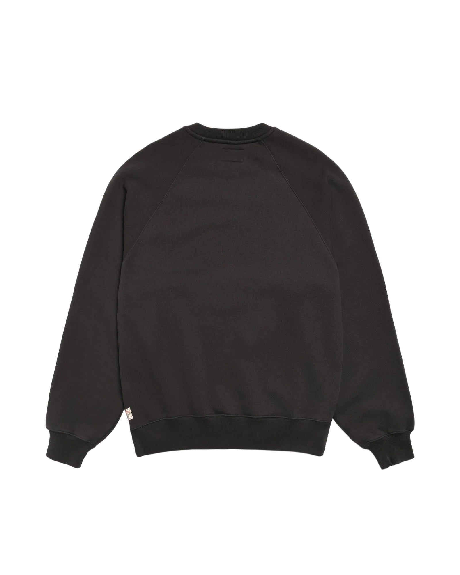 Black sweatshirt on a white background