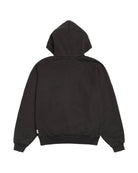 Black hoodie on a white background