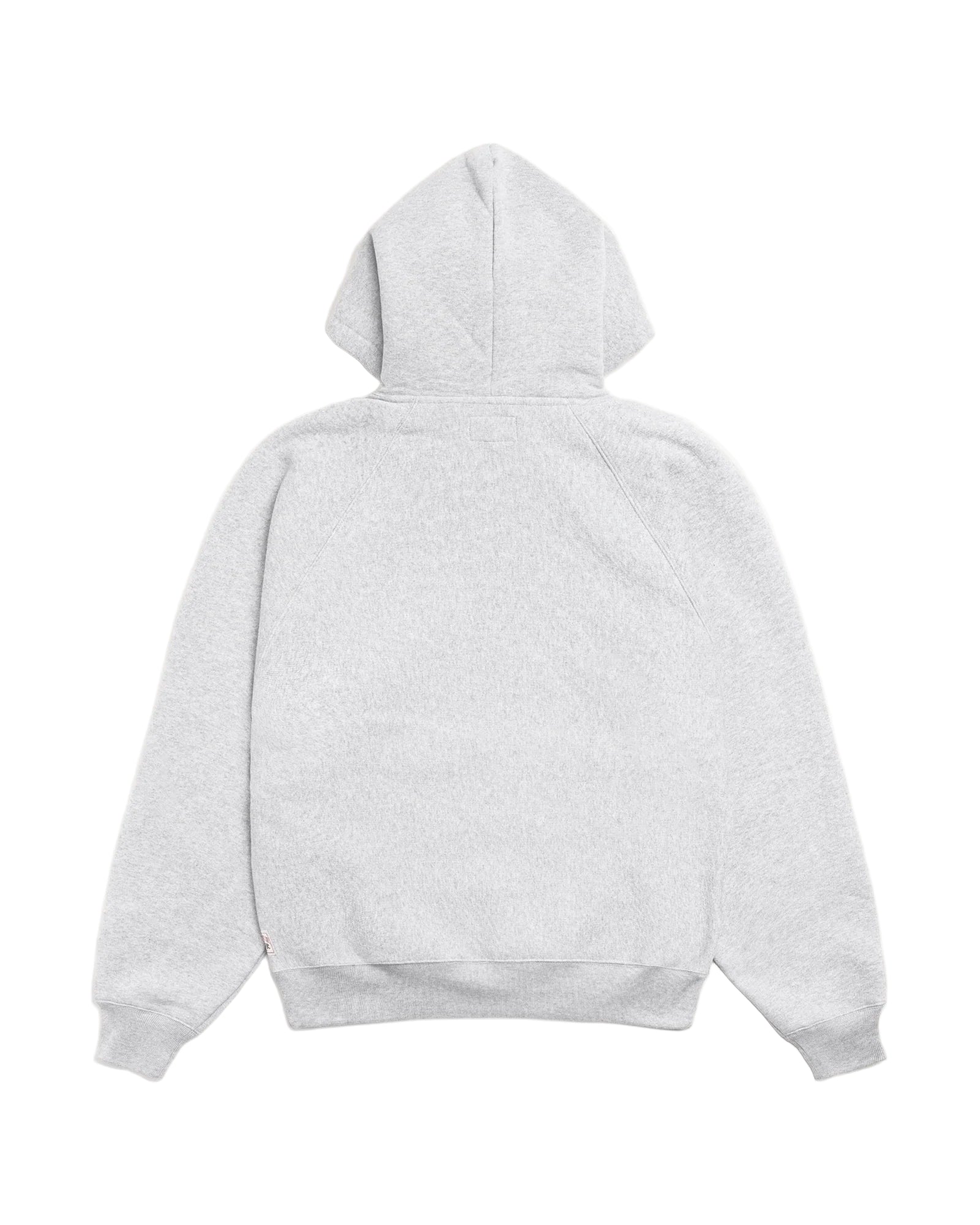 Gray hoodie on a white background