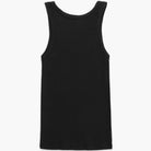 Black tank top on a white background