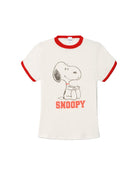 T-shirt with Snoopy graphic on a white background