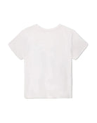 RE/DONE Spring Fling Classic Tee in vintage white, back view showing relaxed fit