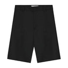 Black shorts on a light gray background