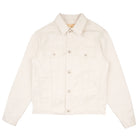 Beige jacket on a white background