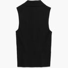 Black vest on a white background