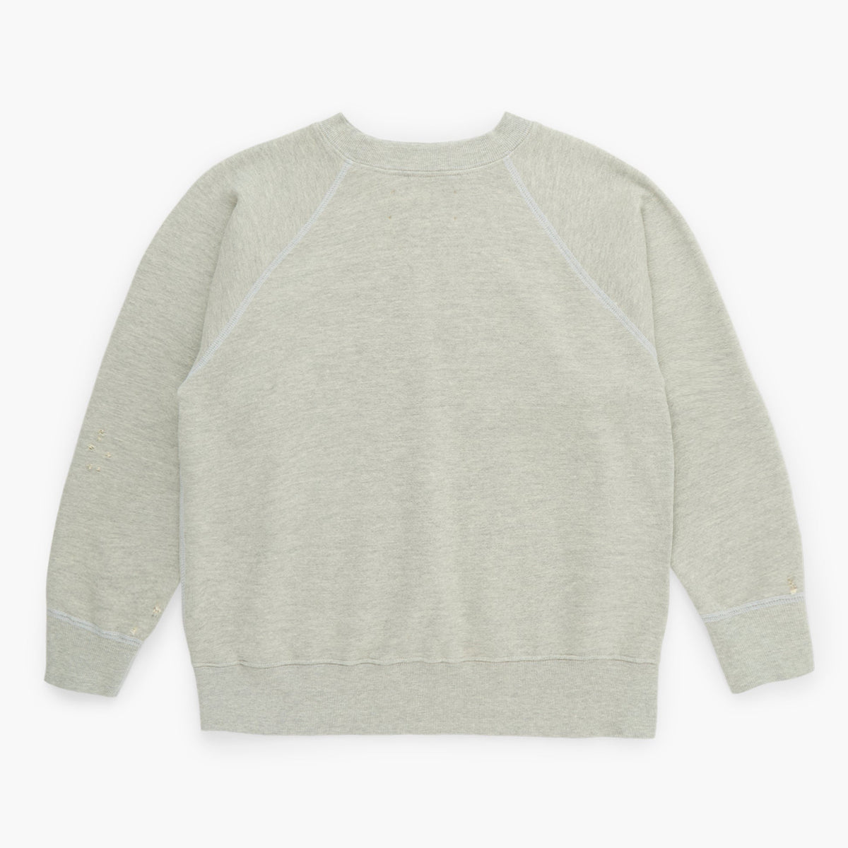Light gray sweatshirt on a white background