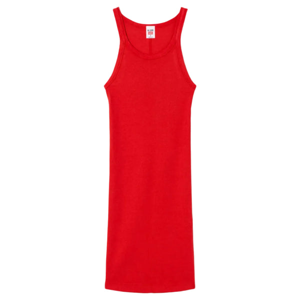 Hanes Ribbed Tank Mini Dress