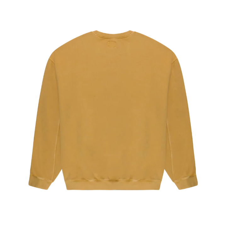 Yellow sweatshirt on a white background