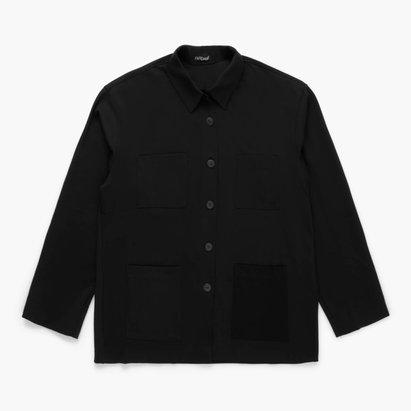 Black jacket on a white background