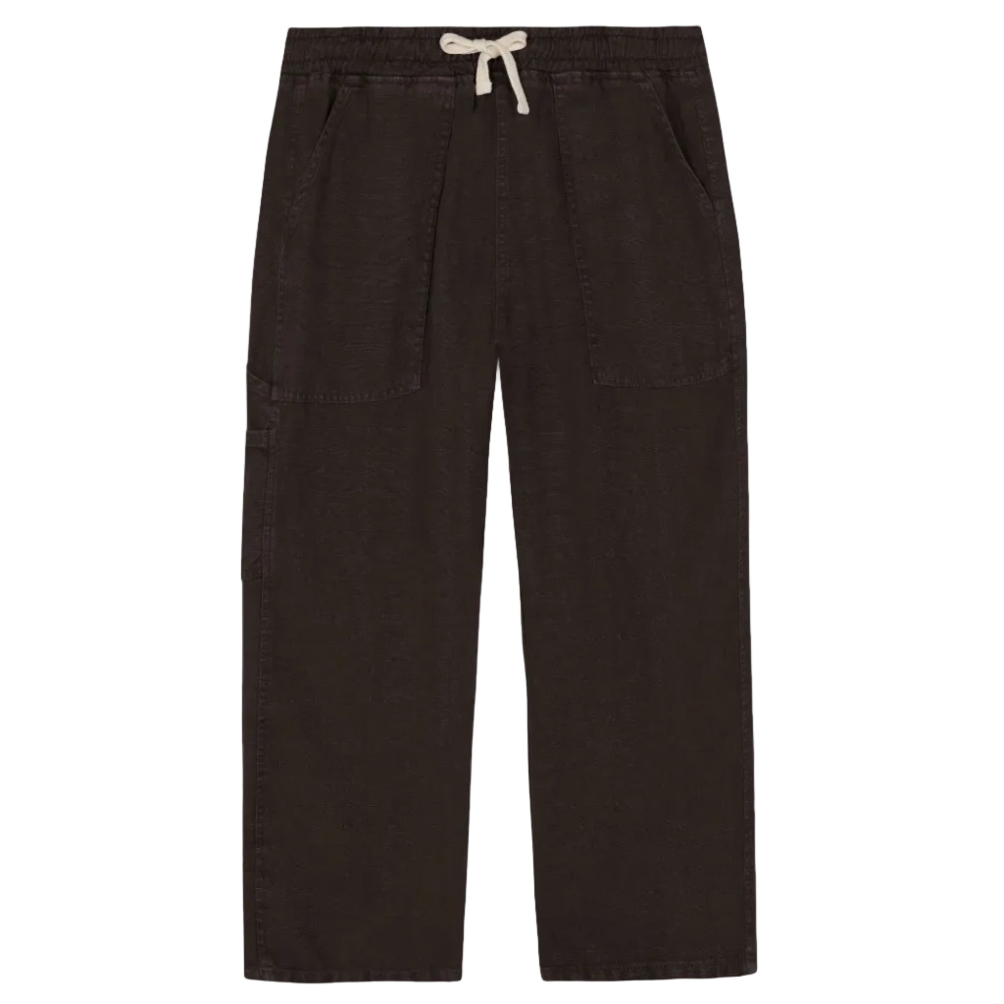 Brown pants on a white background