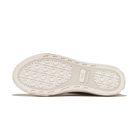 White shoe sole with pattern on a white background