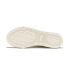 White sneaker sole with pattern on a white background