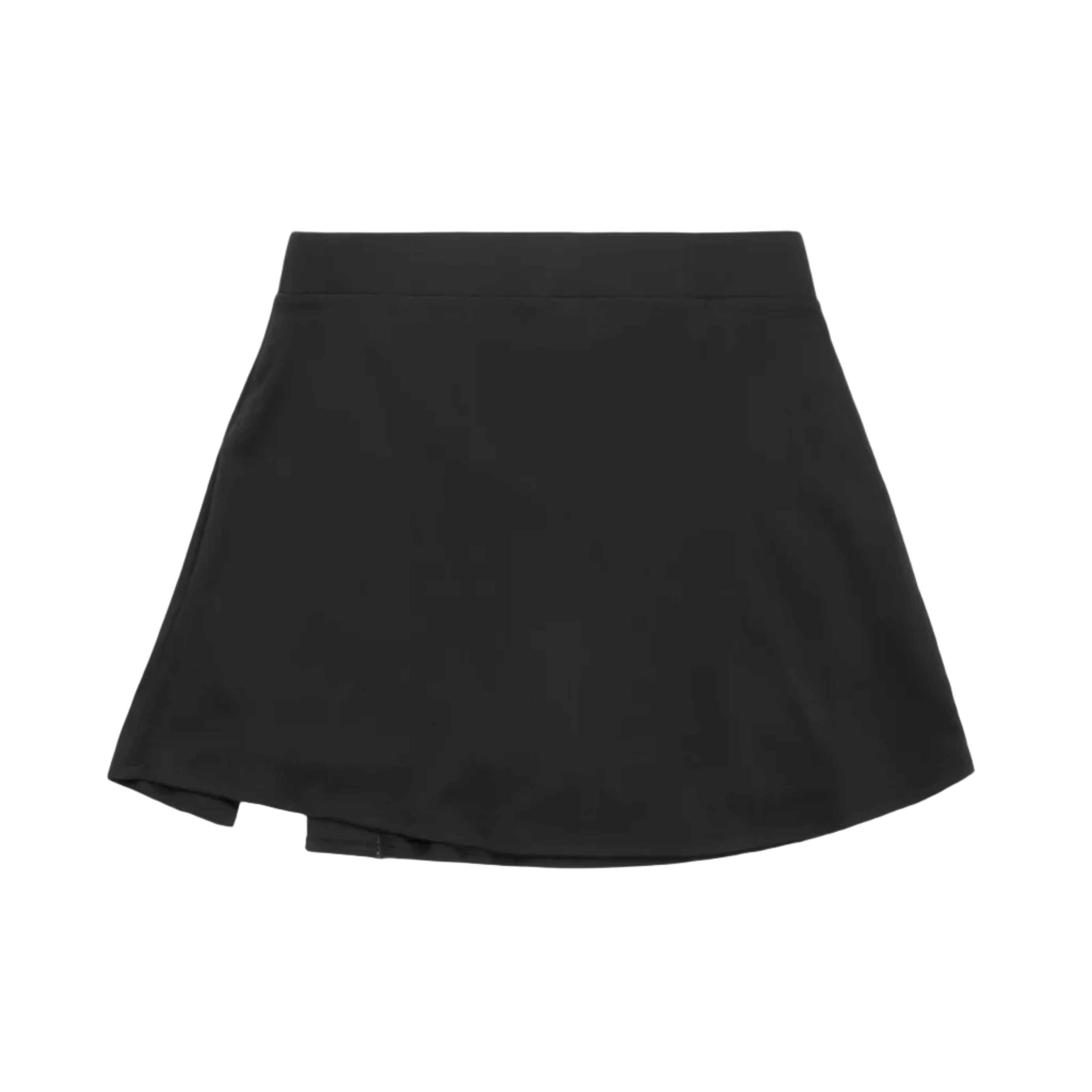 Black skirt on a white background