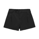 Black shorts on a white background