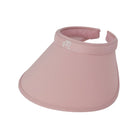 Pink visor on a white background