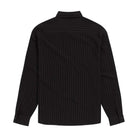 Black long-sleeve shirt on a white background