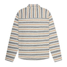 Striped sweater with a pattern on a white background