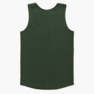 Green tank top on a white background