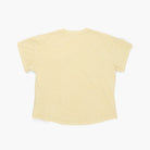 Light yellow t-shirt on a white background