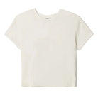 White t-shirt on a white background
