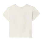 White t-shirt on a white background