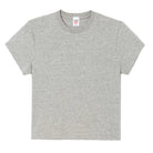 Grey t-shirt on a white background